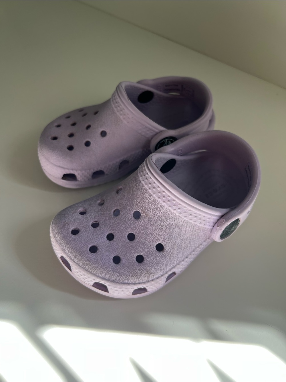 CROCS TODDLER SIZE 5 Lavender